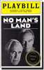 No Mans Land/Waiting for Godot Limited Edition Official Opening Night Playbill 